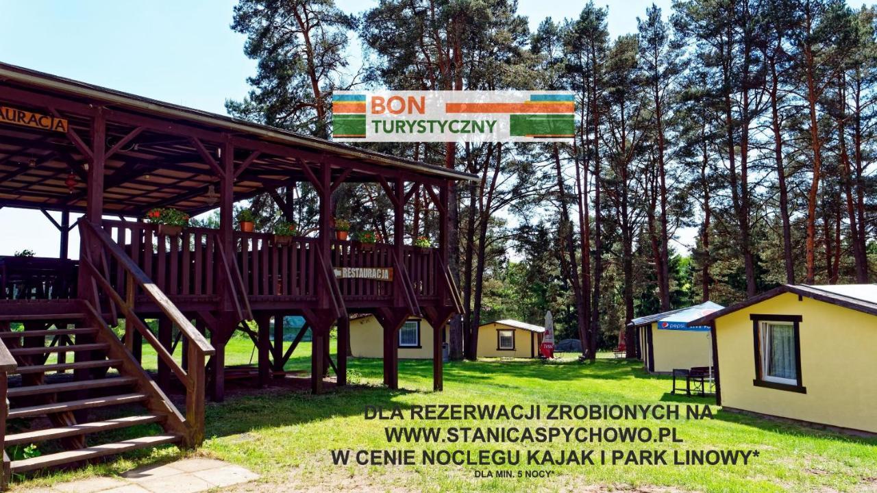 Stanica Wodna Spychowo Buitenkant foto